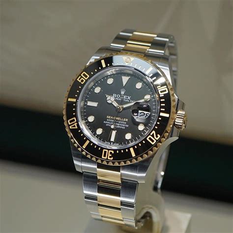 rolex sea dweller 2019 two tone|Rolex Sea-Dweller price.